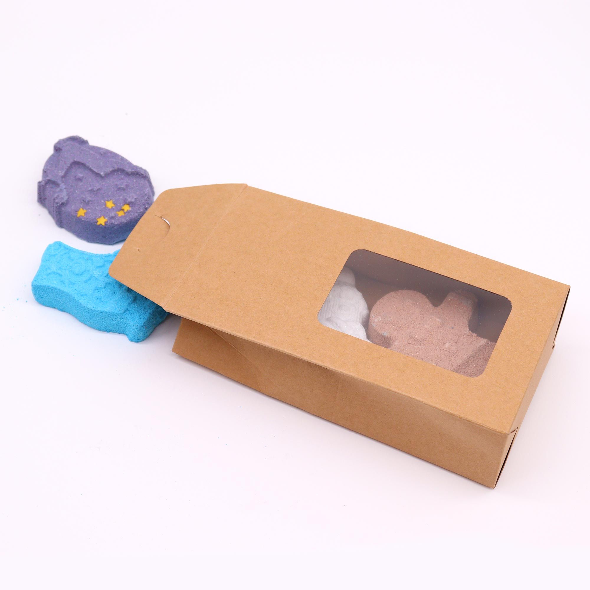 Weihnachts Badebomben Geschenkset Christmas Fun 4er Set