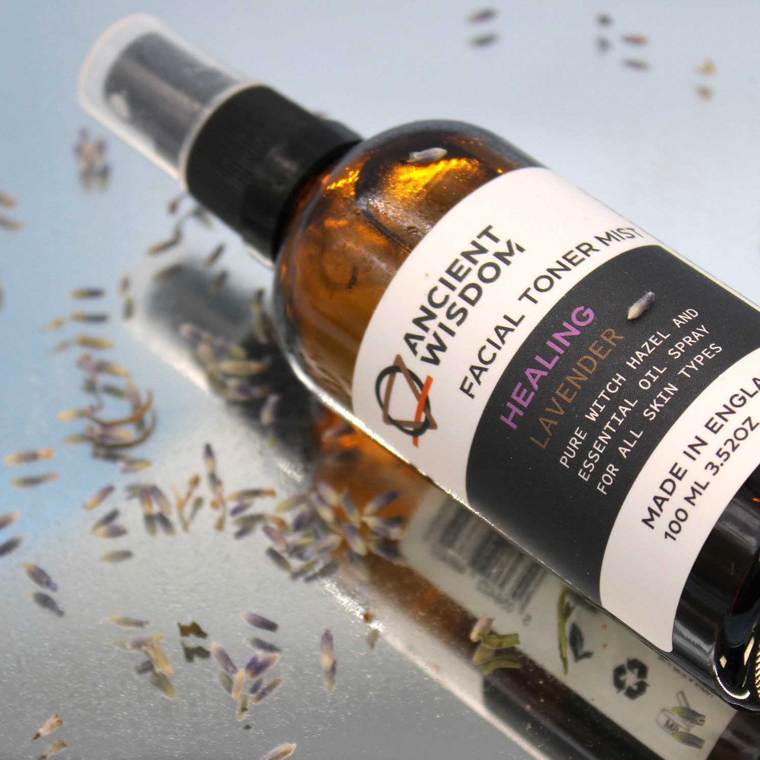 Gesichtswasser Hamamelis Lavendel 100 ml Gesichtsspray Feuchtigkeitsspendend