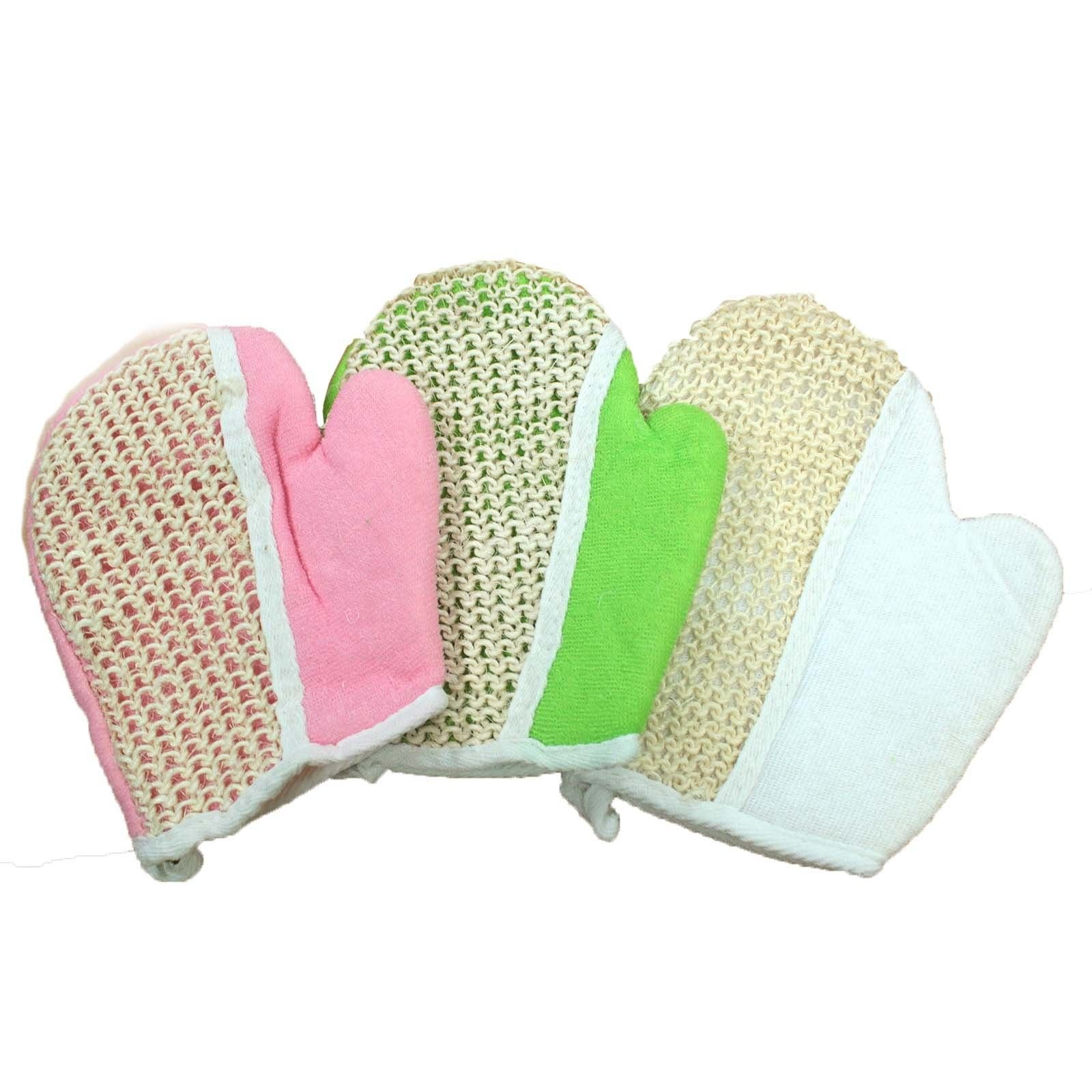 Extra Peelinghandschuh Natur aus Jute Sortiert Extra Peelinghandschuh Natur aus Jute Sortiert