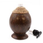 Seifenspender aus Kokosholz 150 ml Natur – Honigbee Seifenspender aus Kokosholz 150 ml Natur