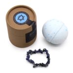 Badebombe mit Sodalith Armband