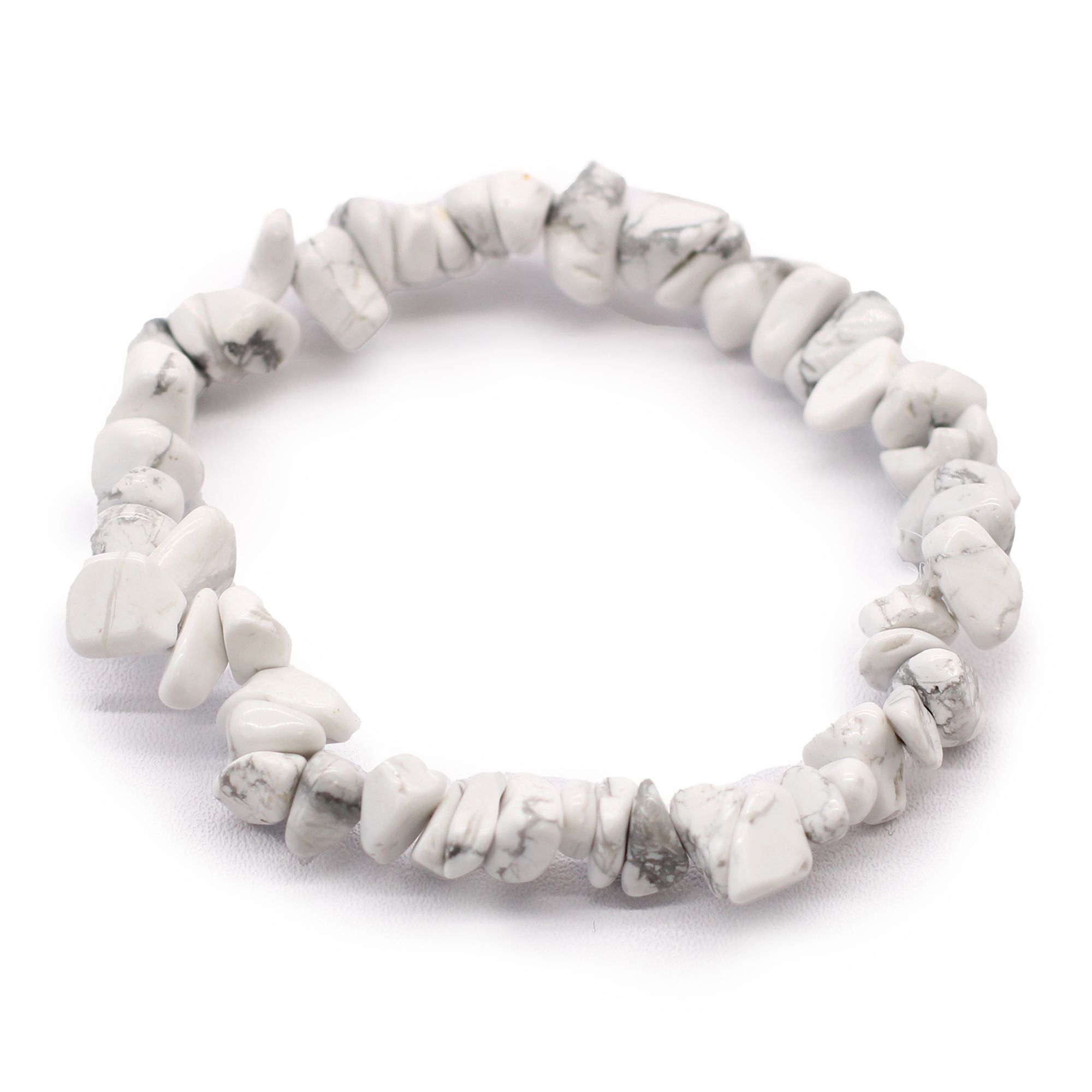 Badebombe mit Weißem Jaspis Armband Grapefruit & Ylang-Ylang 140 g Handgemacht