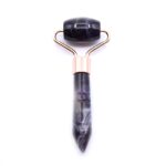 Mini Gesichtsroller Amethyst 9 cm für Gesichtsmassage – Honigbee Mini Gesichtsroller Amethyst 9 cm