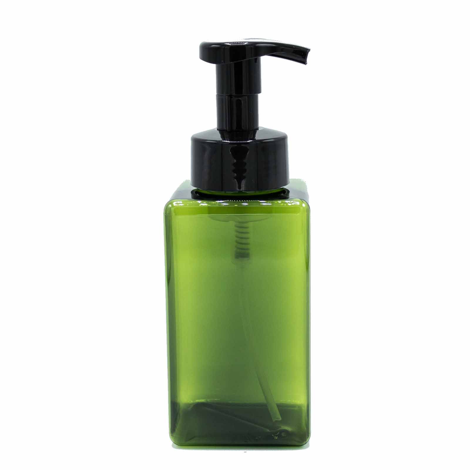 Nachfüllbarer Schaumseifenspender 450 ml PETG Pumpspender Grün