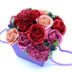 Seifenblumen Bouquet Lila Blumengarten 200 g Geschenkset – Honigbee Seifenblumen Bouquet Lila Blumengarten 200 g Geschenkset