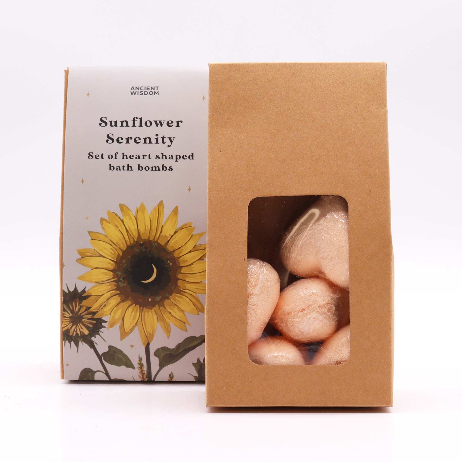 Badeherzen Geschenkset Sunflower Serenity 350 g Passionsfrucht