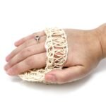 Rundes Sisal Peelingkissen Naturfaser Massage & Hautpflege – Honigbee Rundes Sisal Peelingkissen Naturfaser Massage & Hautpflege