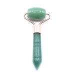 Mini Gesichtsroller Jadestein 9 cm für Gesichtsmassage – Honigbee Mini Gesichtsroller Jadestein 9 cm