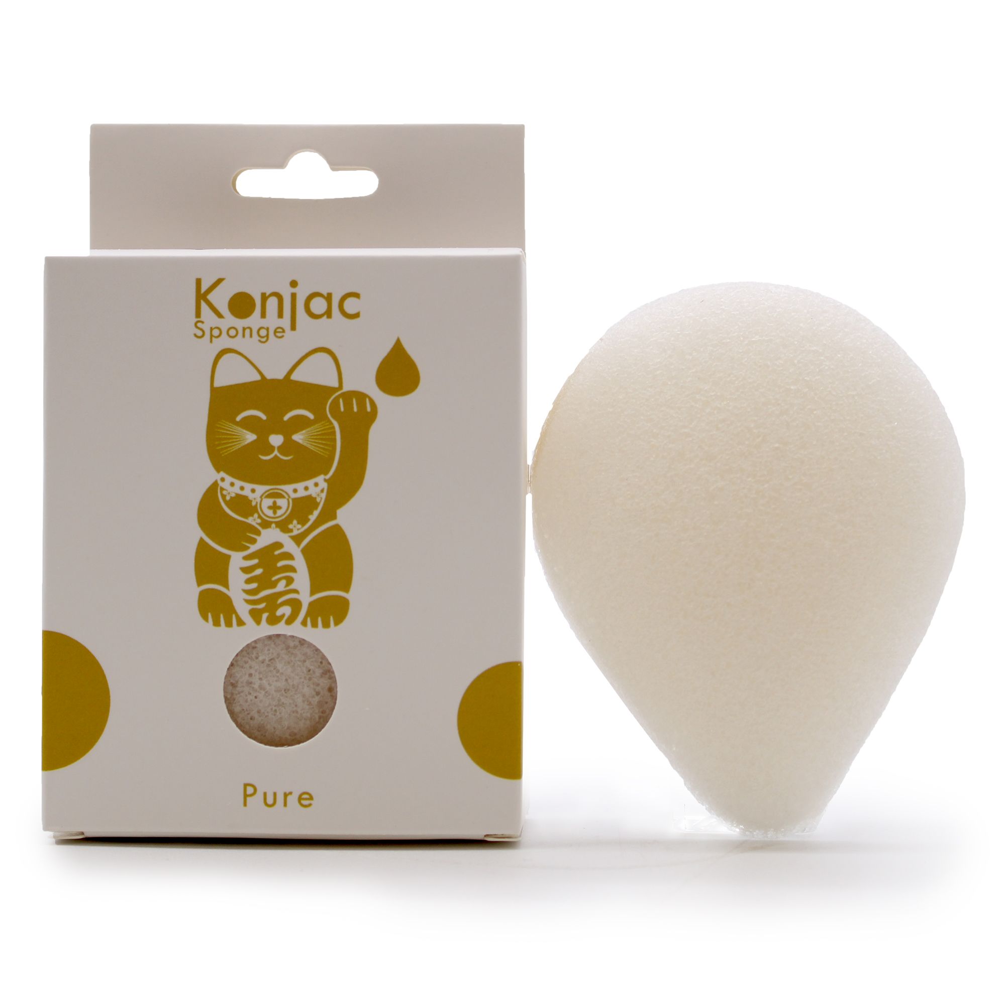 Konjac Gesichtsschwamm Natur