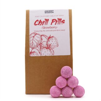 Badekugeln Geschenkset Erdbeerduft