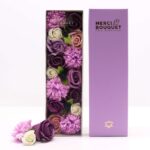 Seifenblumen Geschenkbox Lavendel Rose & Nelke – Duftseifen Geschenk – Honigbee Seifenblumen Geschenkbox Lavendel Rose & Nelke – Duftseifen Geschenk