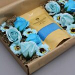 Spa Geschenkset Badesalz & Seifenblumen Total Unwind