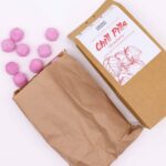 Badekugeln Geschenkset Erdbeerduft Chill Pills 350 g Vegan Handgemacht – Honigbee Badekugeln Geschenkset Erdbeerduft Chill Pills 350 g Vegan Handgemacht