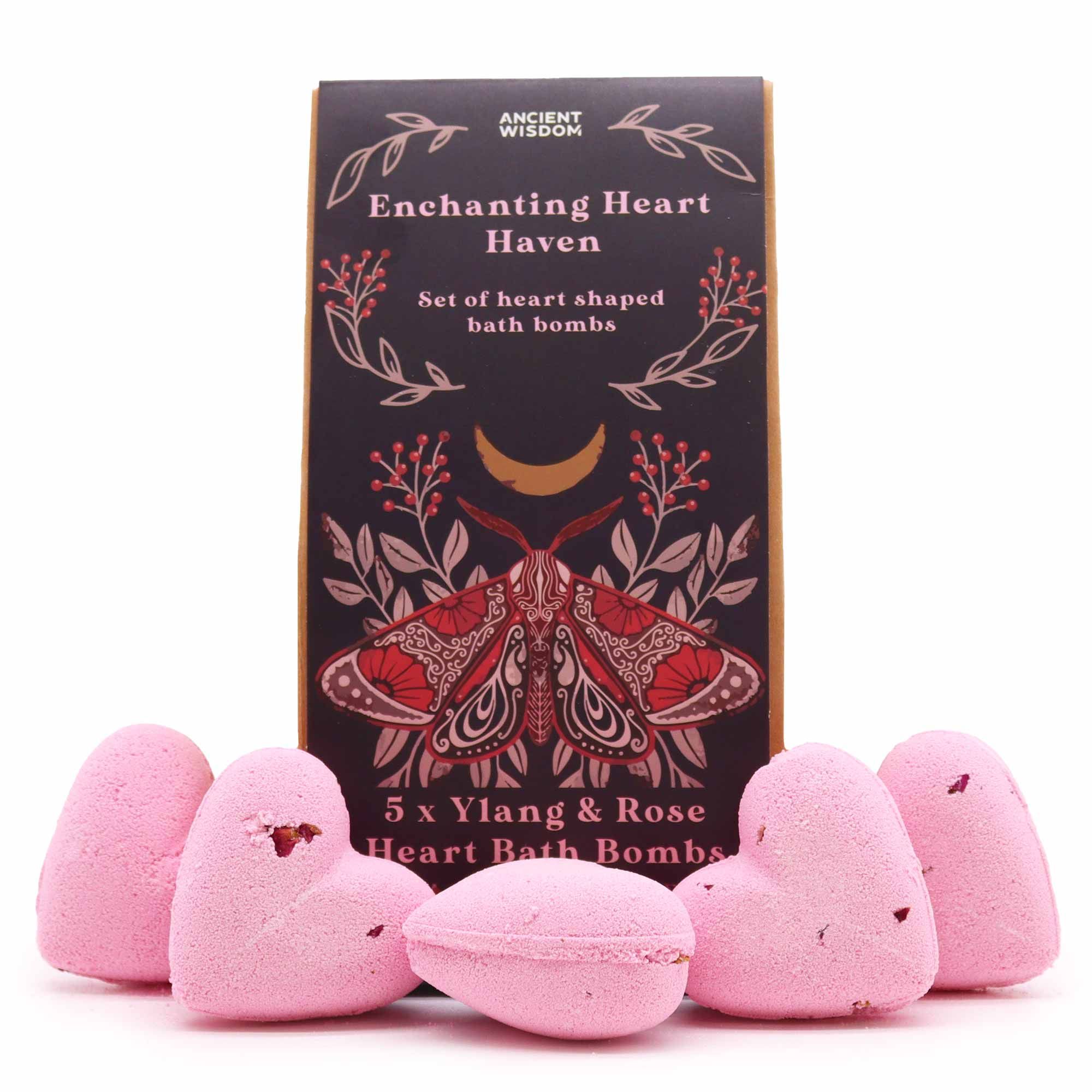 Badeherzen Geschenkset Enchanting Heart Heaven 350 g Badeherzen Geschenkset Enchanting Heart Heaven 350 g