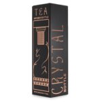 Glas Teeflasche mit Teesieb & Roter Jaspis 500 ml Roségold – Honigbee Glas Teeflasche mit Teesieb & Roter Jaspis 500 ml Roségold