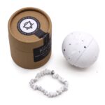 Badebombe mit Weißem Jaspis Armband