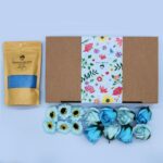 Spa Geschenkset Badesalz & Seifenblumen Total Unwind