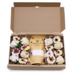 Spa Geschenkset Badesalz & Seifenblumen Cold & Flu – Honigbee Spa Geschenkset Badesalz & Seifenblumen Cold & Flu
