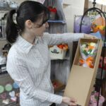 Seifenblumen Handseife Blumenstrauß Rot in Geschenkbox