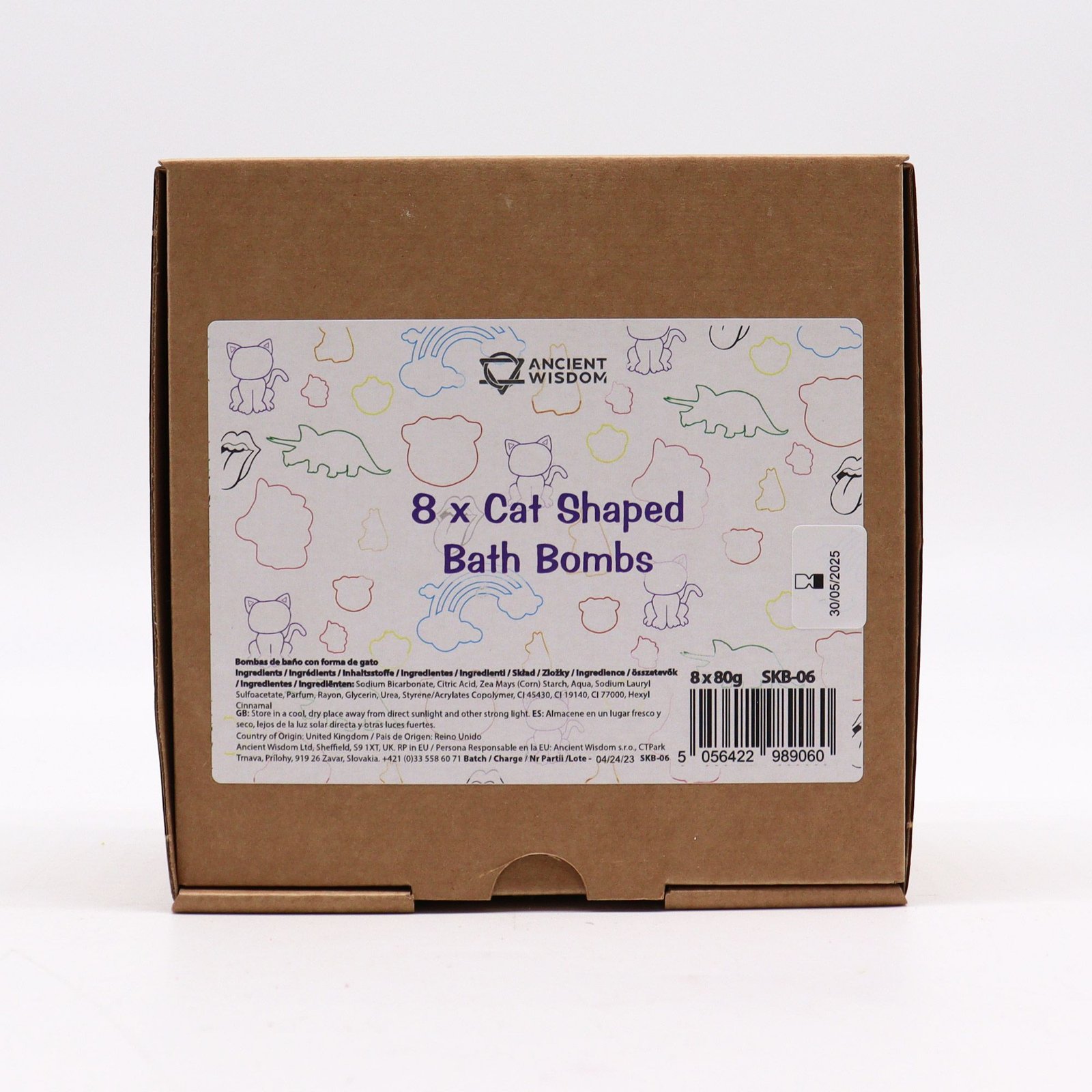 Katzen Badebombe Banane 80 g