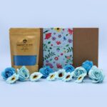 Spa Geschenkset Badesalz & Seifenblumen Total Unwind