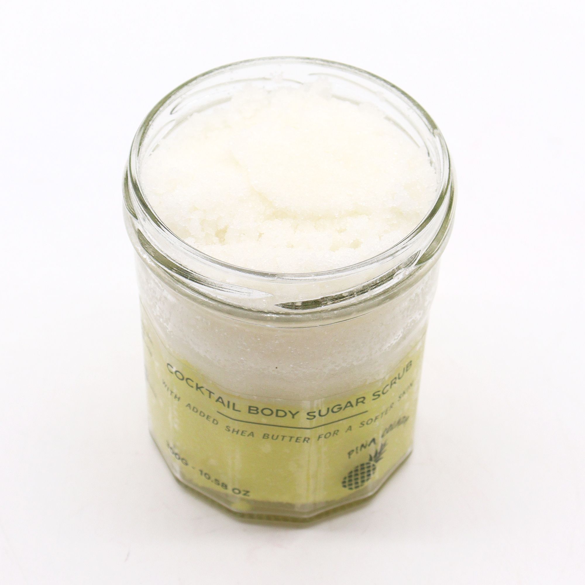 Zucker Körperpeeling Piña Colada 300 g mit Sheabutter