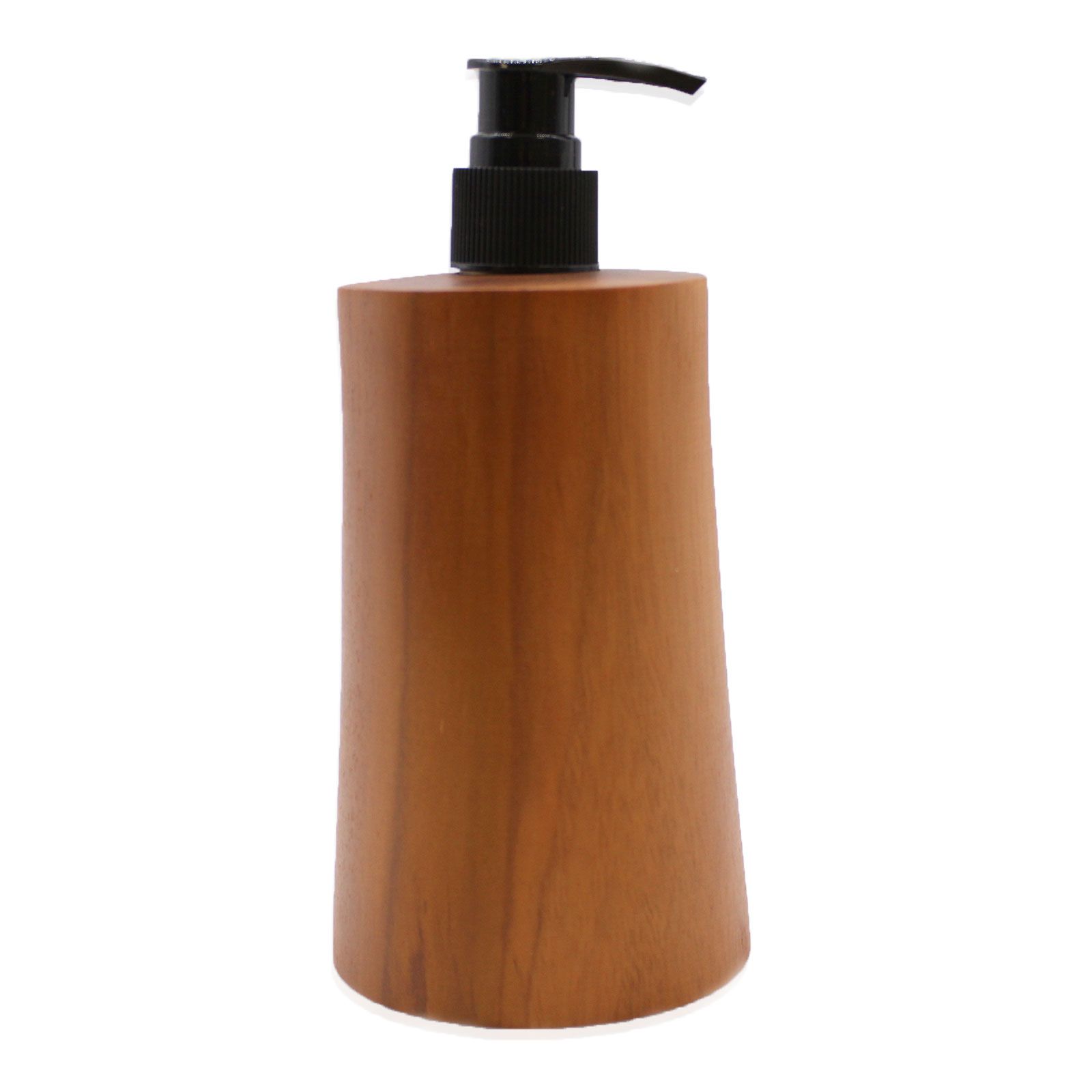 Seifenspender aus Teakholz konisch Natur 250 ml Seifenspender aus Teakholz konisch Natur 250 ml