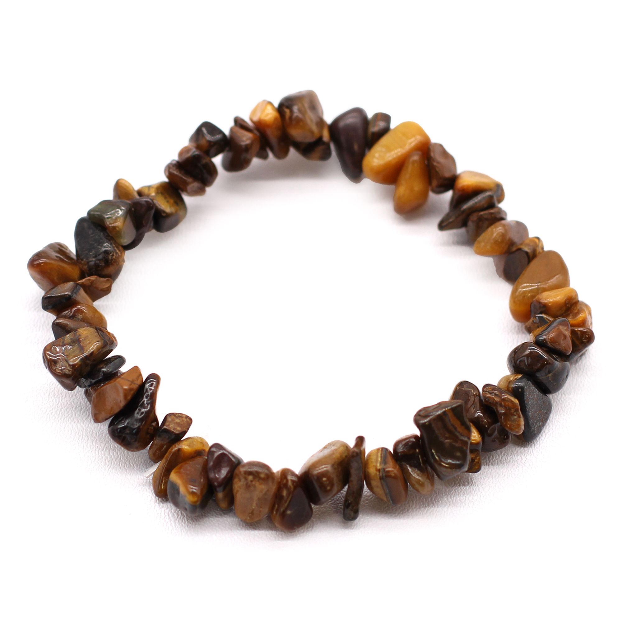 Badebombe mit Tigerauge Armband Orange & Mandarine 140 g Handgemacht