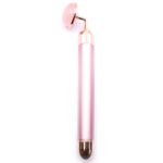 Gesichtsmassagegerät Rosenquarz 15,5 cm mit Vibration