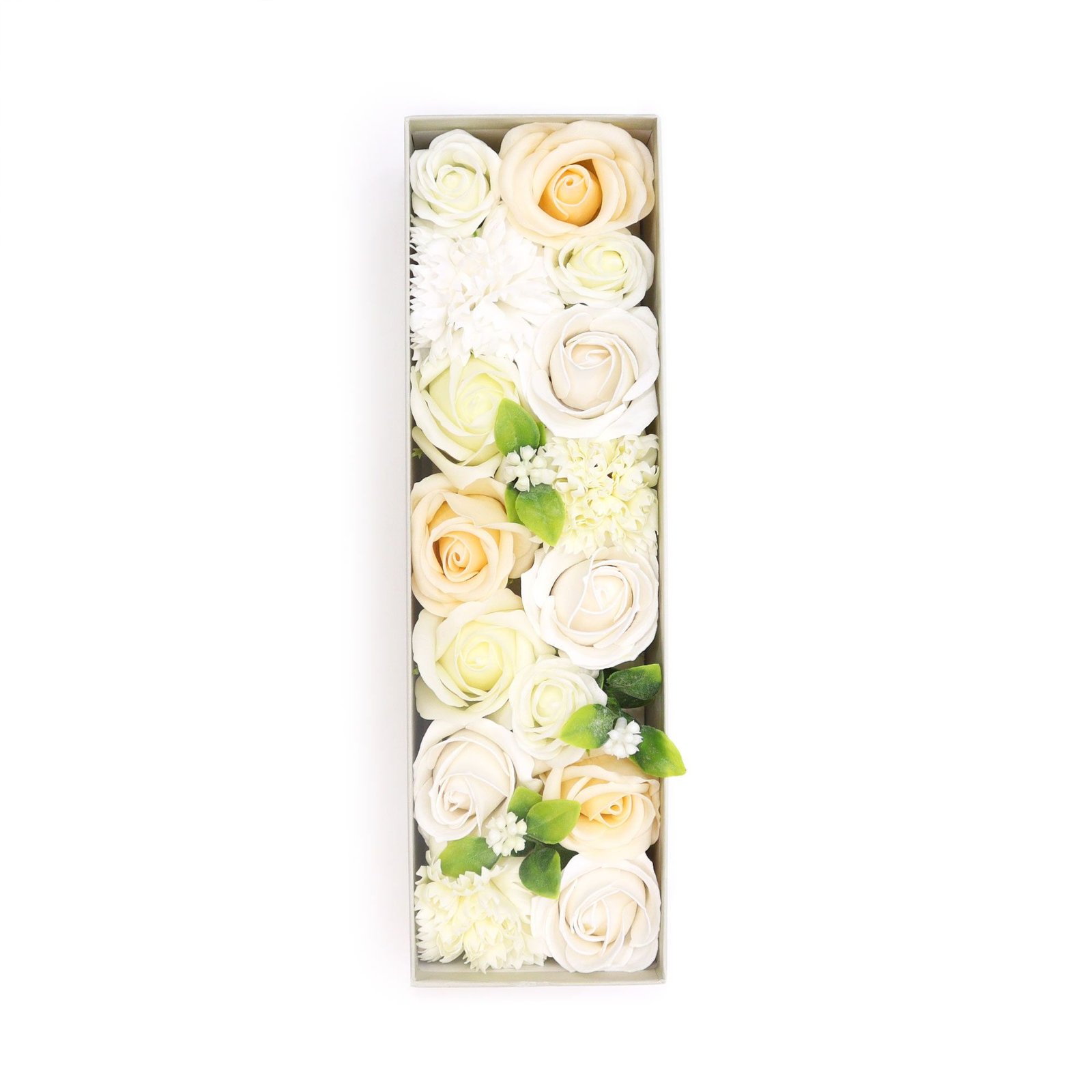 Seifenblumen Geschenkbox Hochzeitssegen Weiß & Elfenbein Seifenblumen Geschenkbox Hochzeitssegen Weiß & Elfenbein