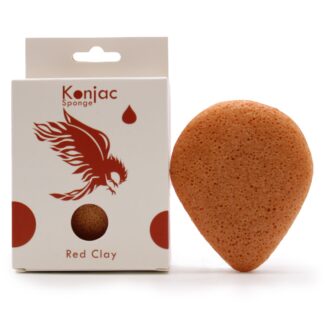 Konjac Gesichtsschwamm Rote Tonerde