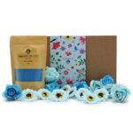 Spa Geschenkset Badesalz & Seifenblumen Total Unwind