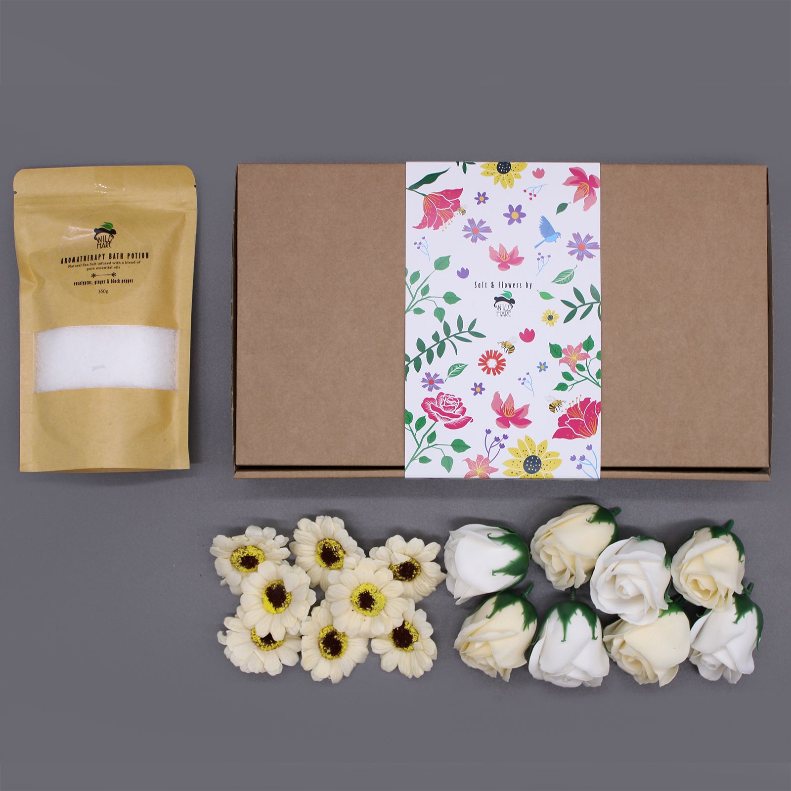 bG9jYWw6Ly9tZWRpYS8xUi8yQy82MFIzMEMxRzZSVjMyQzFSLzExNDNmYjlkLmpwZWc-1.jpg Spa Geschenkset Badesalz & Seifenblumen Cold & Flu