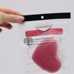 Konjac Herzschwamm Pfirsich natürlicher Gesichtsreinigungsschwamm