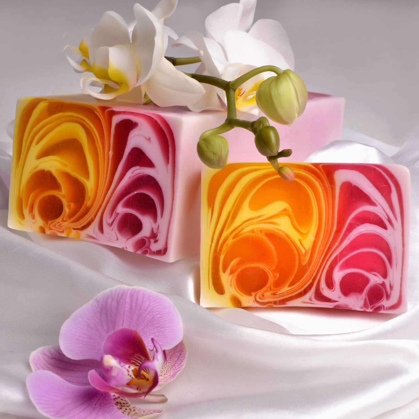 Handgemachte Seife Orchidee 115 g Naturseife