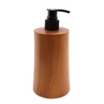 Seifenspender aus Teakholz konisch Natur 250 ml – Honigbee Seifenspender aus Teakholz konisch Natur 250 ml