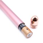 Gesichtsmassagegerät Rosenquarz 15,5 cm mit Vibration