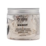 Cremeseife Ghost Whipped Soap mit Glycerin 120 g Feuchtigkeitsspendende Pflege – Honigbee Cremeseife Ghost Whipped Soap