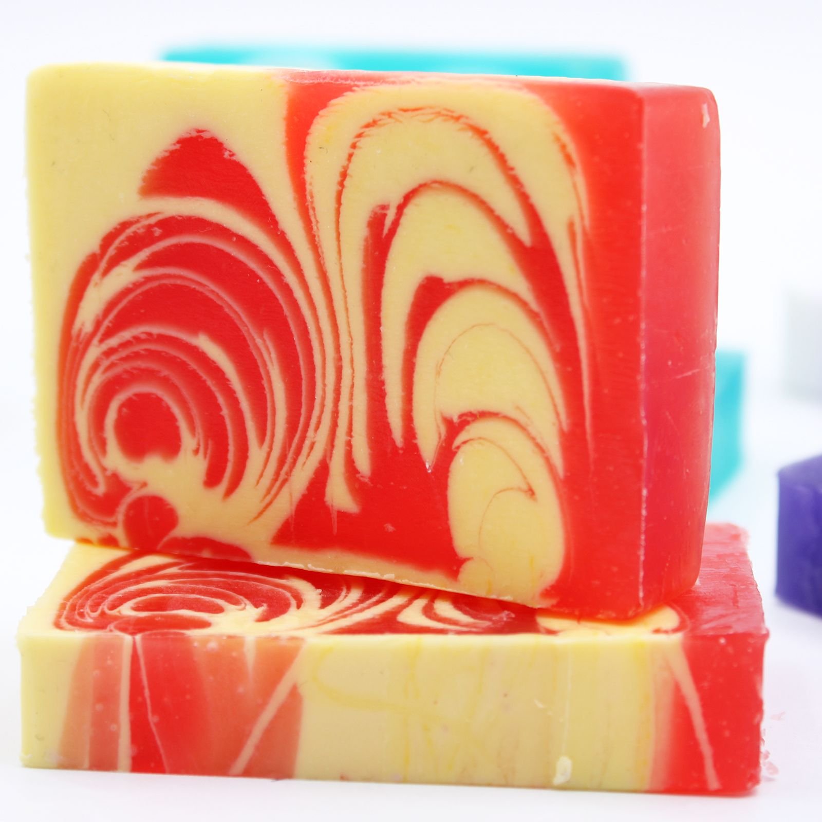 Handgemachte Seife Erdbeere 115 g Naturseife