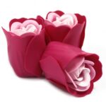 Seifenblumen Herzbox Rosa Rosen 3er Set 17 g Geschenkset – Honigbee Seifenblumen Herzbox Rosa Rosen 3er Set 17 g Geschenkset