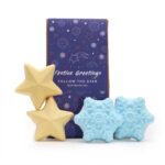 Weihnachts Badebomben Geschenkset Follow the Star 4er Set