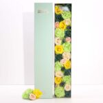 Seifenblumen Geschenkbox Frühling Gelb & Grün XL – Duftseifen Geschenk – Honigbee Seifenblumen Geschenkbox Frühling Gelb & Grün XL – Duftseifen Geschenk