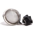 Edelstein Teesieb Schwarzer Obsidian Edelstahl Tee-Ei – Honigbee Edelstein Teesieb Schwarzer Obsidian Edelstahl Tee-Ei
