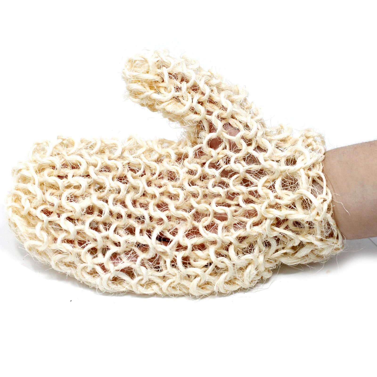 Sisal Peelinghandschuh Naturfaser Massagehandschuh zur Hautpflege