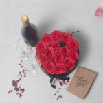 Seifenblumenstrauß Rot 14 Rosen Rund Geschenkbox Duftseife Badeseife – Honigbee Seifenblumenstrauß Rot 14 Rosen Rund Geschenkbox Duftseife Badeseife