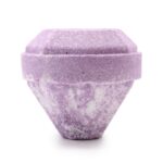 Edelstein Badebombe Intensiver Duft 190 g mit Überraschungsstein – Honigbee Edelstein Badebombe Intensiver Duft 190 g
