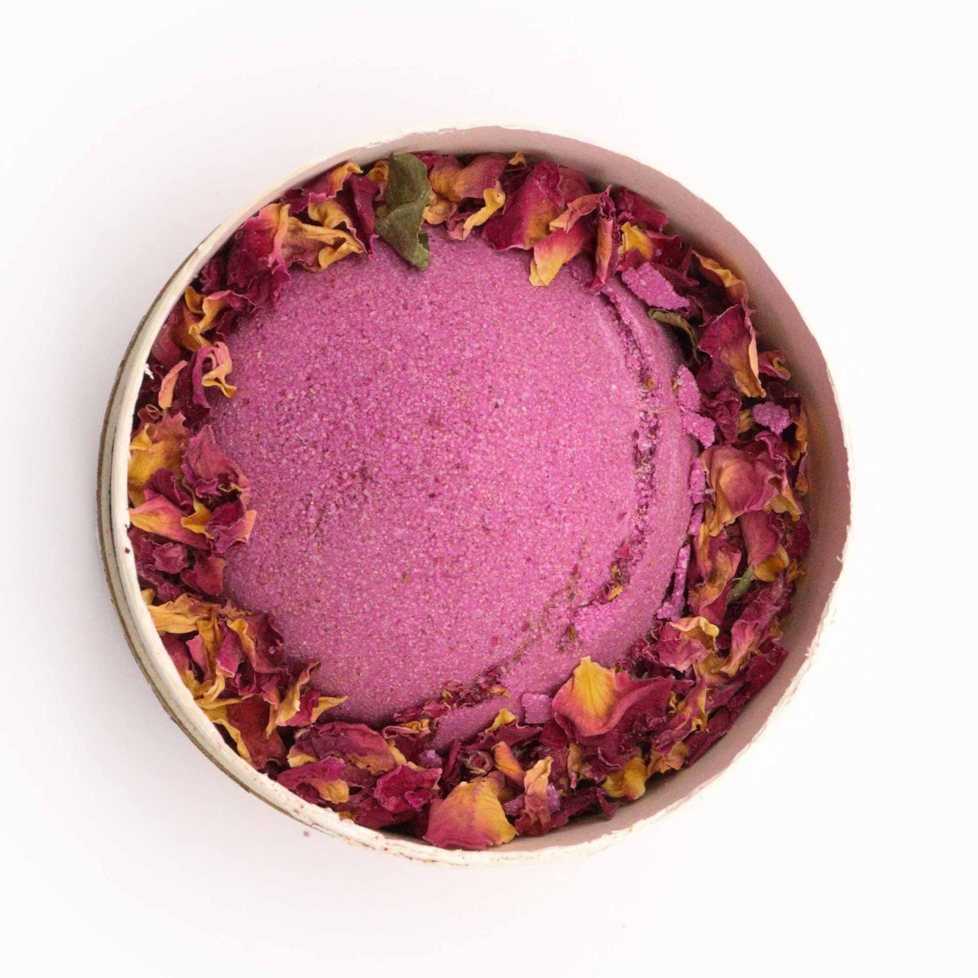 Badebomben Geschenkset Cupid's Self Care 170 g mit Himalaya-Badesalz