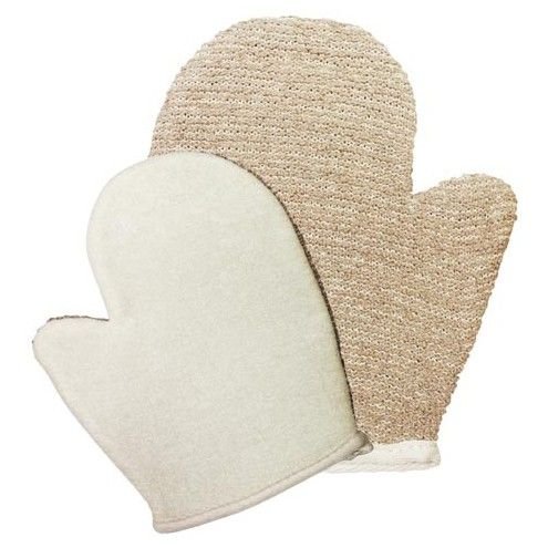 Peelinghandschuh Natur aus Jute Braun Peelinghandschuh Natur aus Jute Braun
