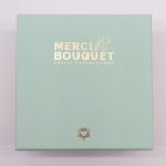 Seifenblumen Geschenkbox Hochzeit Quadrat Weiß & Elfenbein – Duftseifen Geschenk