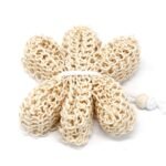 Sisal Peelingschwamm Stern Naturfaser Massage & Hautpflege – Honigbee Sisal Peelingschwamm Stern